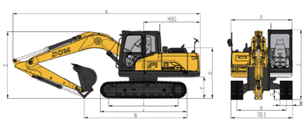 LC130-9 Hydraulic Crawler Excavator