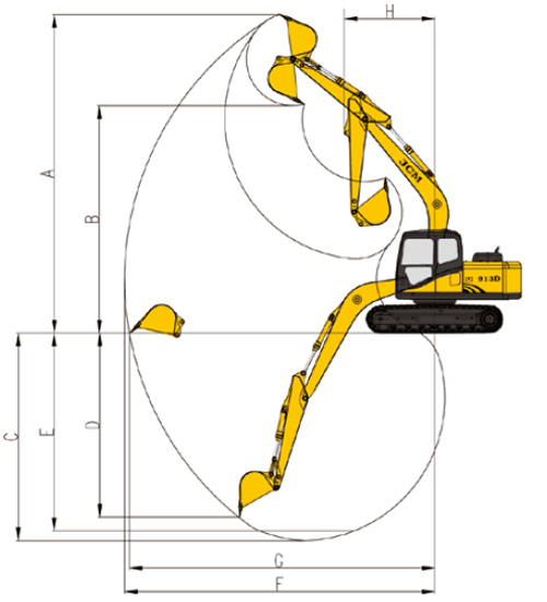 LC130-9 Hydraulic Crawler Excavator