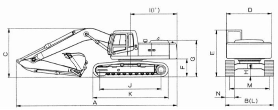 LC330 30Ton Crawler Excavator