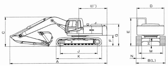 LC380 38Ton LICHMACH Excavator