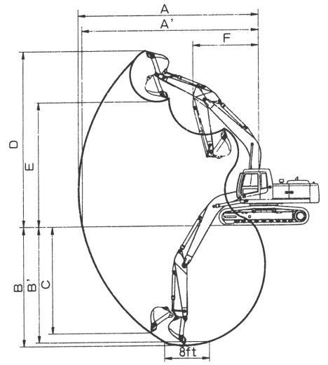 LC380 38Ton LICHMACH Excavator