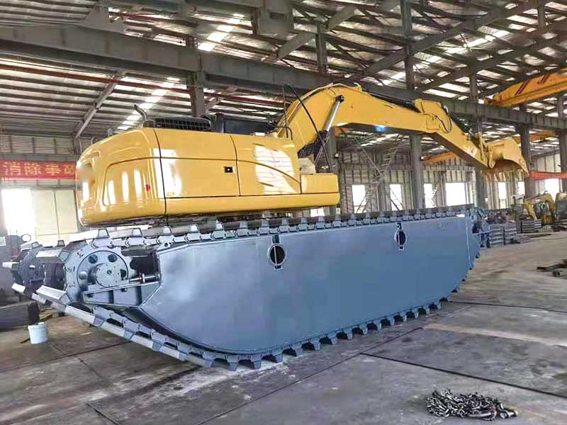 Amphibious Excavator