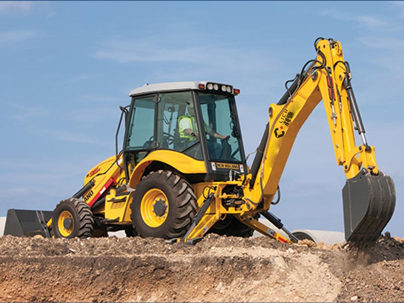 Application of backhoe loader in modern construction projects