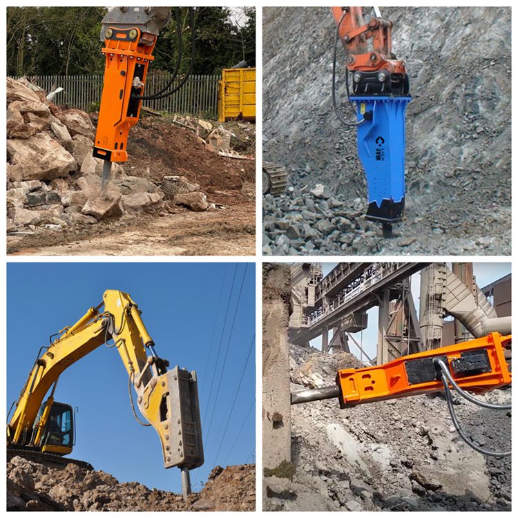 Lich Split Hydraulic rock breaker for Earthmoving machinery